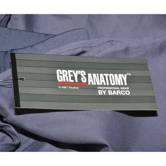 NWT Grey’s Anatomy Barco Gray Scrub Pants Women's Size 3X 3XL Straight Leg Soft - Picture 8 of 10